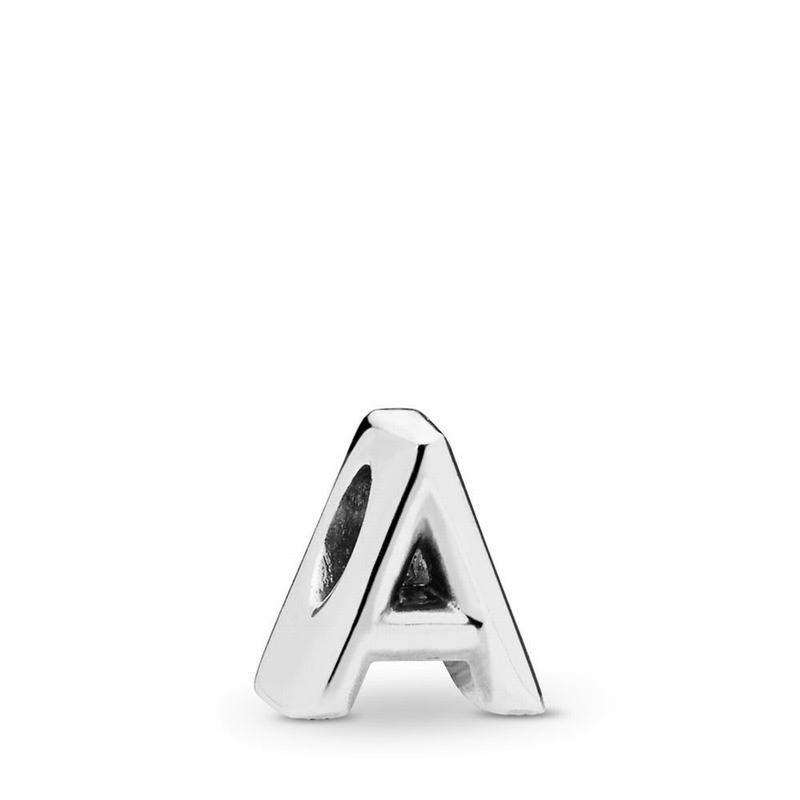 Pandora Letter A Charm Ireland - Sterling Silver - 381096RFZ